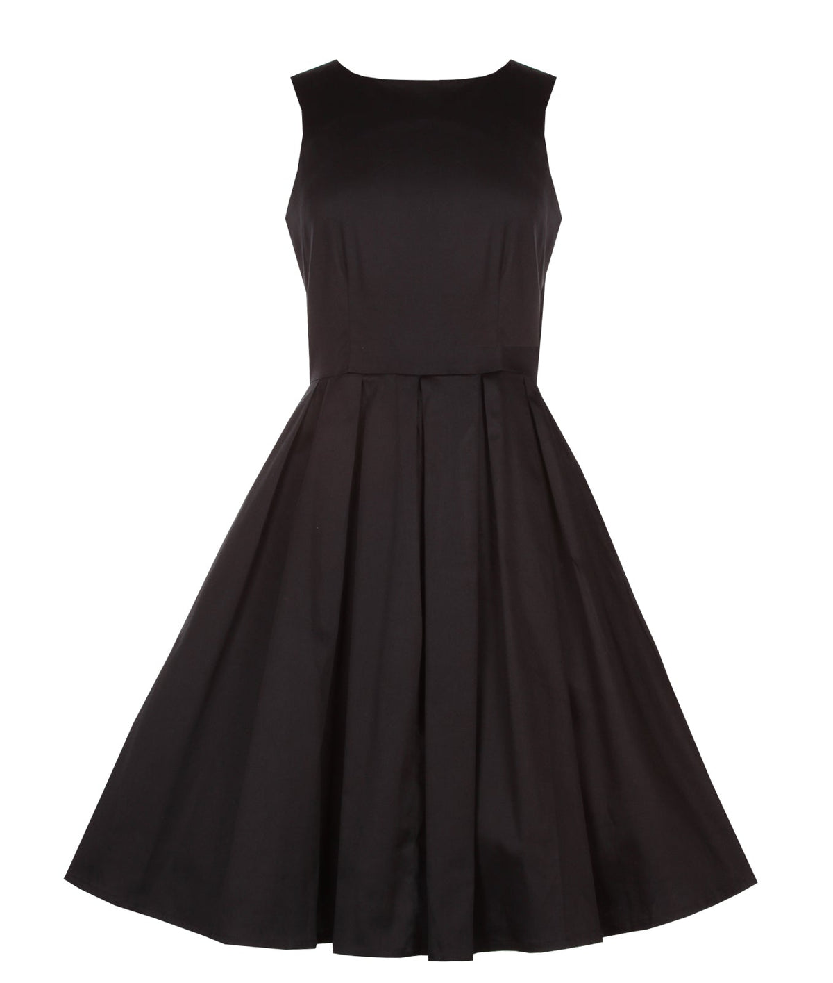 Lola Retro Black Swing Dress