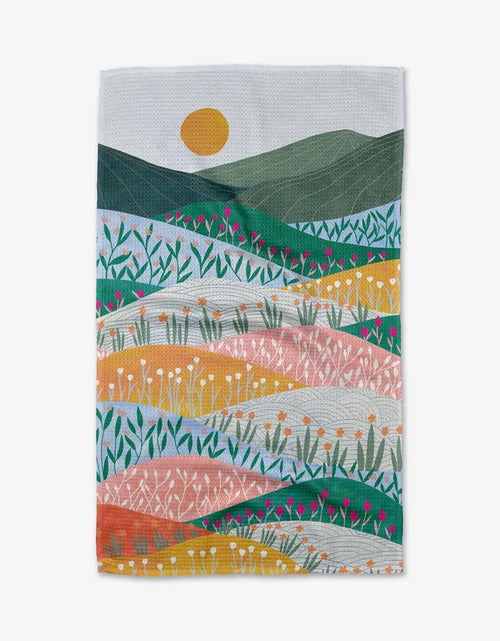 Sunrise Mountains Kitchen Tea Towel