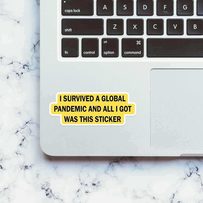 Survived the pandemic Sticker - Stickers | STICK IT UP