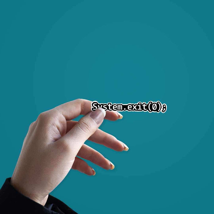 System Exit Sticker - Stickers | STICK IT UP