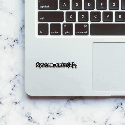 System Exit Sticker - Stickers | STICK IT UP