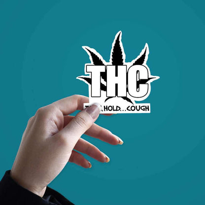 Take Hold Cough Sticker - Stickers | STICK IT UP