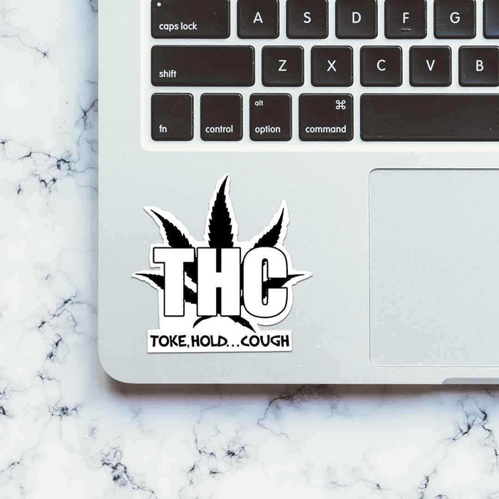 Take Hold Cough Sticker - Stickers | STICK IT UP