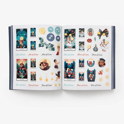 Tarot of The Divine Stickerology - Sticker Book