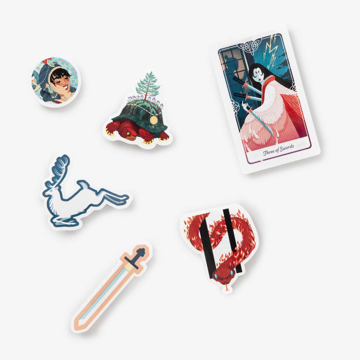 Tarot of The Divine Stickerology - Sticker Book