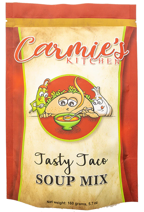 Tasty Taco Soup Mix - Premium soup from Carmie's Kitchen - Just $8.5! Shop now at Pat's Monograms