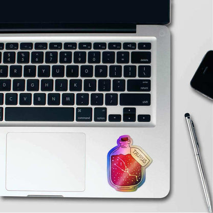 Taurus Holographic Stickers - Holographic stickers | STICK IT UP