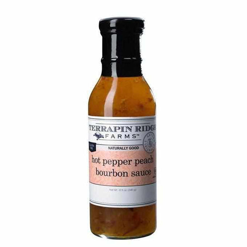 Terrapin Ridge Hot Pepper Peach Bourbon Sauce 12oz