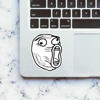 The meme face Sticker - Stickers | STICK IT UP