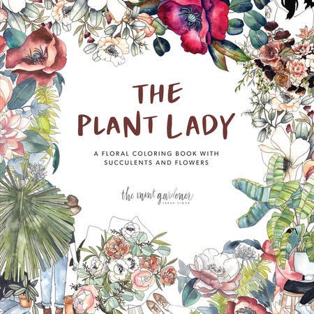 The Plant Lady - Coloring Book