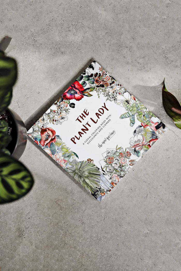 The Plant Lady - Coloring Book