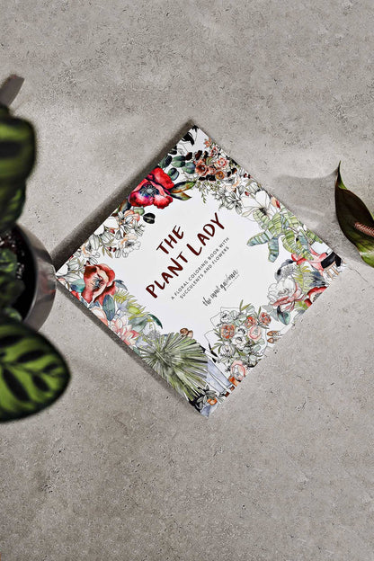 The Plant Lady - Coloring Book