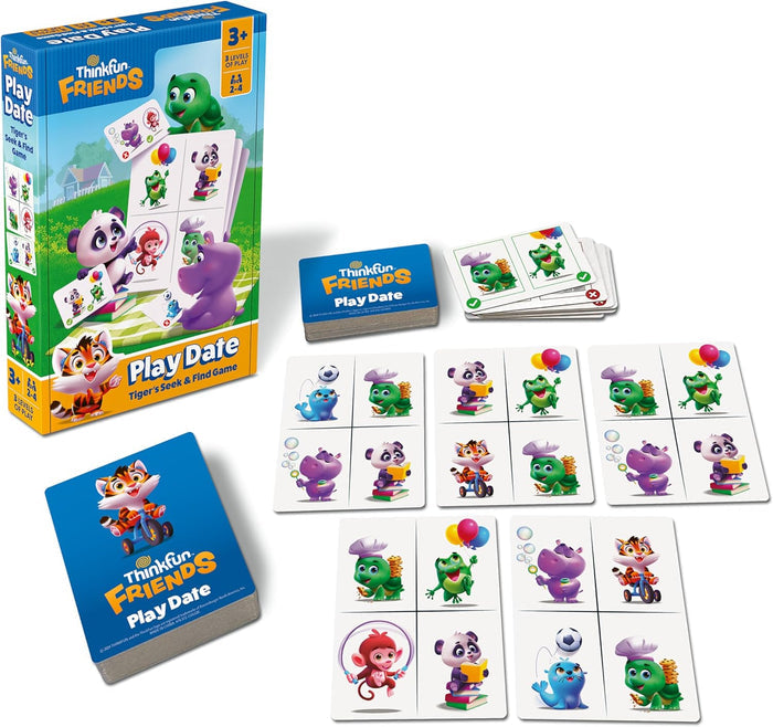 ThinkFun Friends: Play Date: Tiger's Seek & Find Game