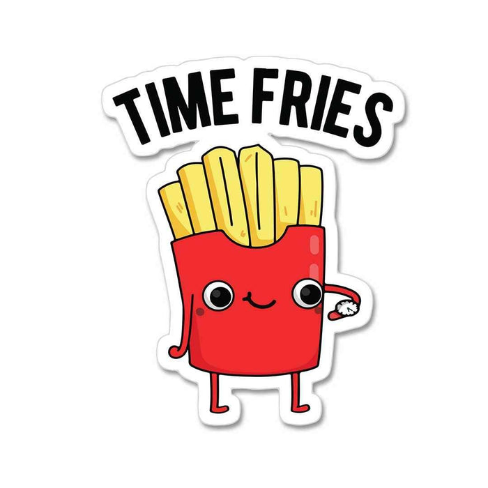 Time Fries Sticker - Stickers | STICK IT UP