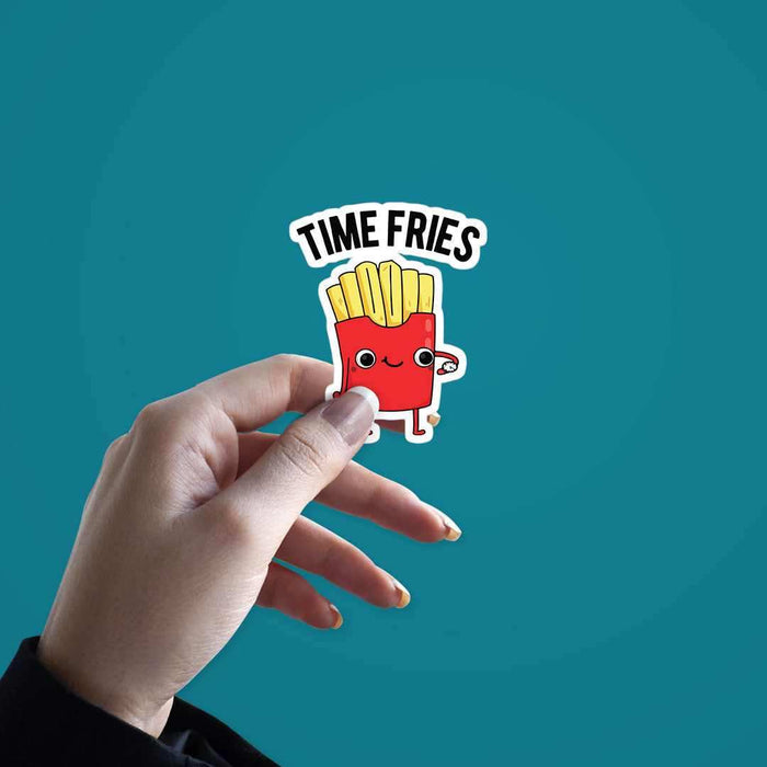 Time Fries Sticker - Stickers | STICK IT UP