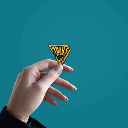 Trails Be Like Sticker - Stickers | STICK IT UP