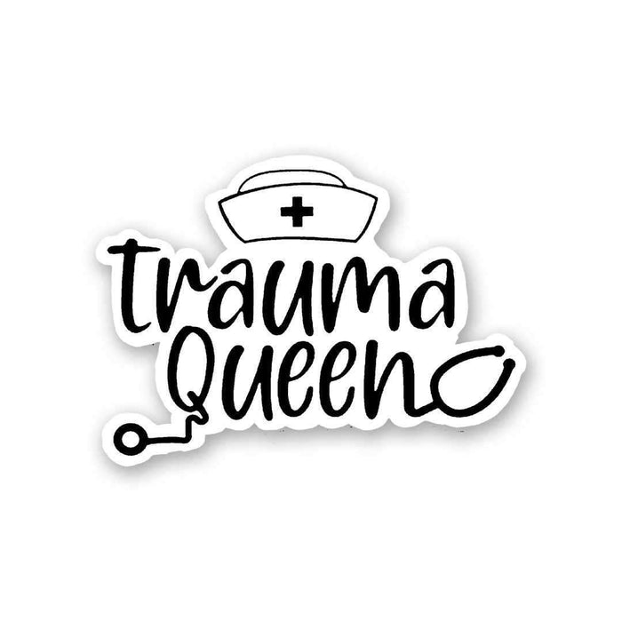 Trauma Queen Sticker - Stickers | STICK IT UP