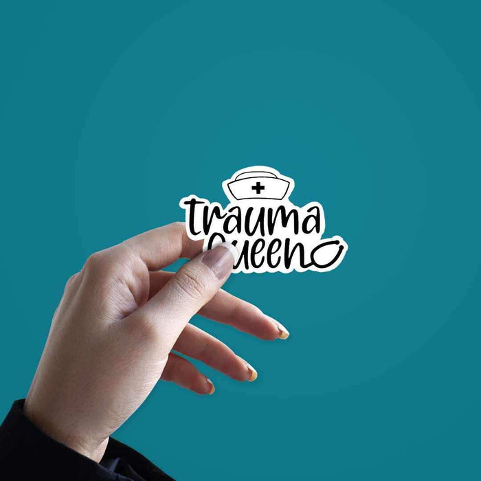 Trauma Queen Sticker - Stickers | STICK IT UP