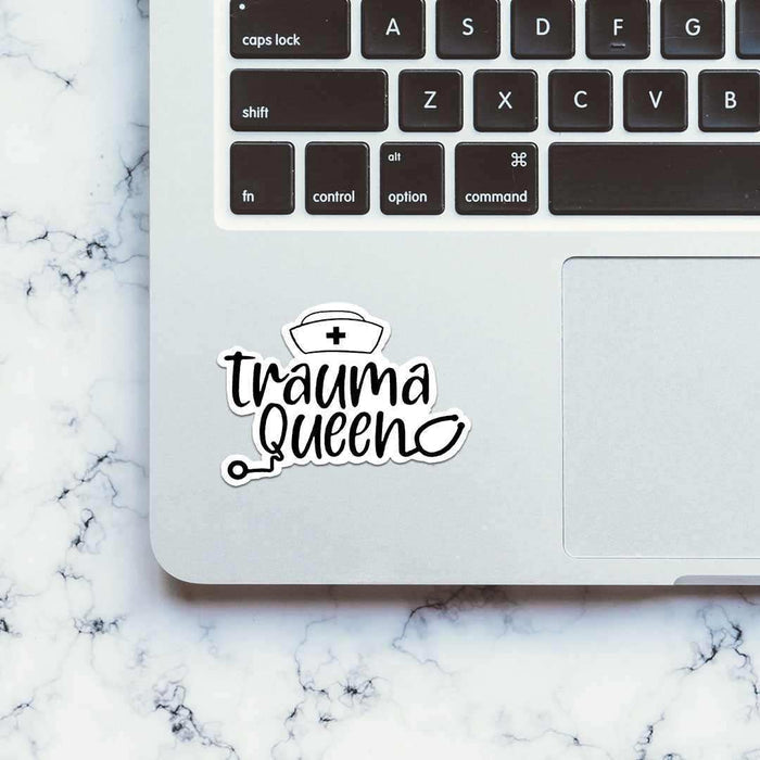 Trauma Queen Sticker - Stickers | STICK IT UP