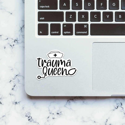 Trauma Queen Sticker - Stickers | STICK IT UP