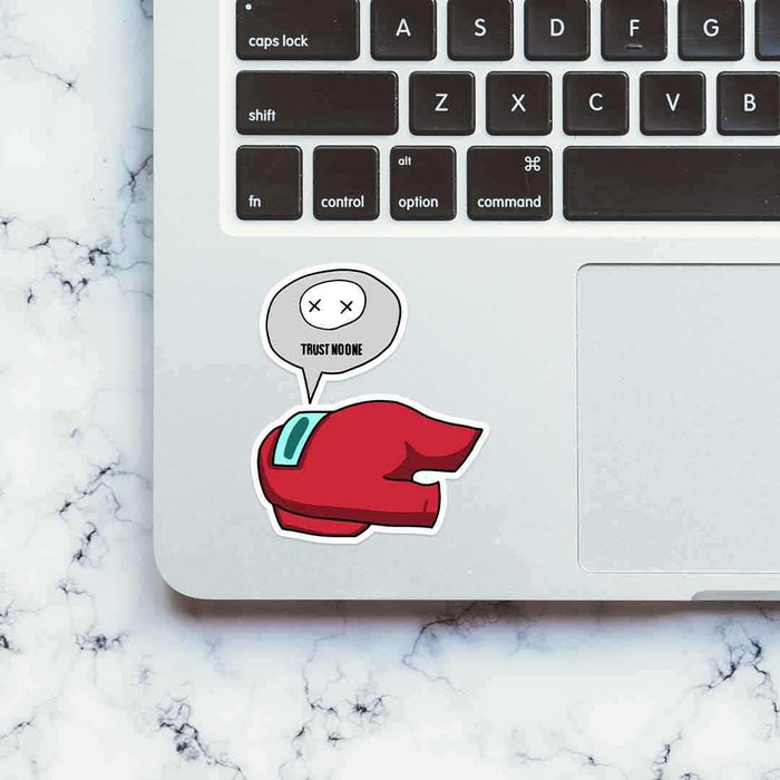 Trust no one sticker - Stickers | STICK IT UP
