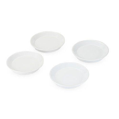 Twine Ceramic Wine Glass Topper Plates set of 4