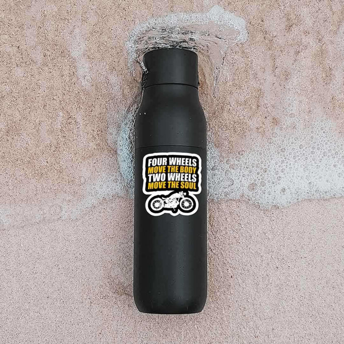 Two Wheels Move The Soul Sticker - Stickers | STICK IT UP