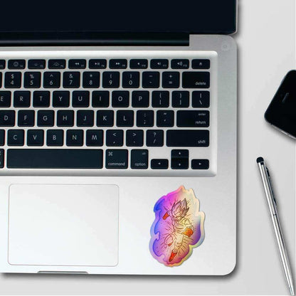 Vegeta Holographic Stickers - Holographic stickers | STICK IT UP