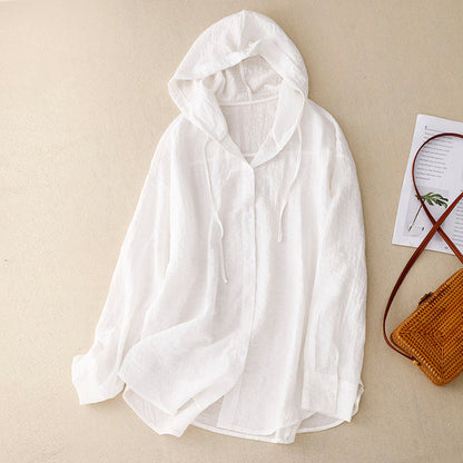 Victoria™ | Lightweight Hoodie with Buttons
