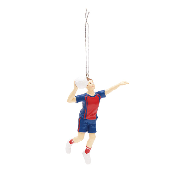 A Volleyball Male Player Ornament.