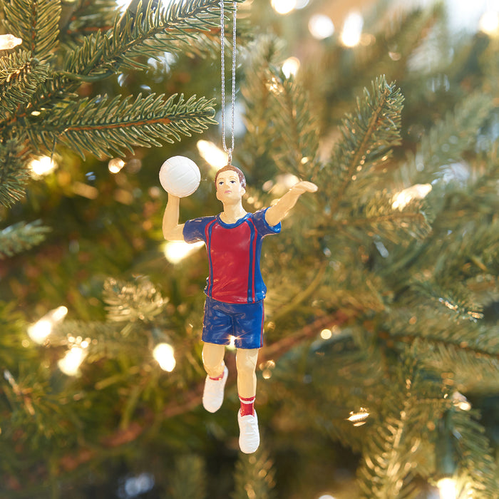 A Volleyball Male Player Ornament.