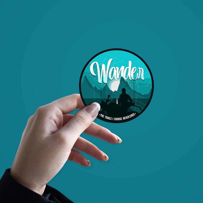 Wander Sticker - Stickers | STICK IT UP