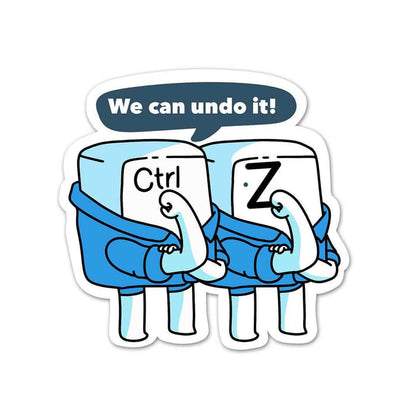 We can do it Sticker - Stickers | STICK IT UP