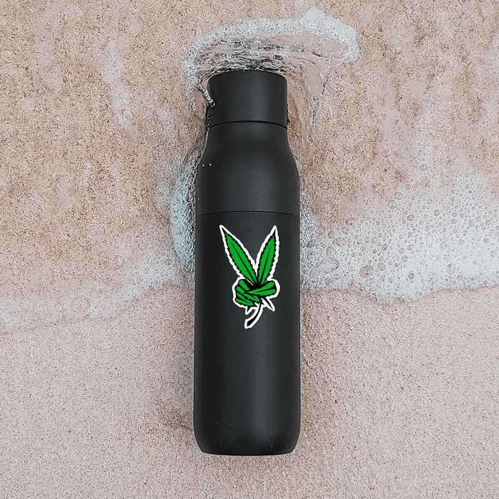 Weed Peace Sticker - Stickers | STICK IT UP