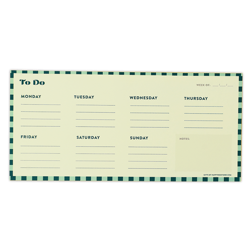Weekly To-Do Pad