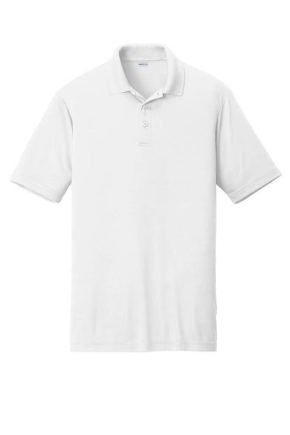 White Polyester Interlock Moisture Wicking Referee Shirt
