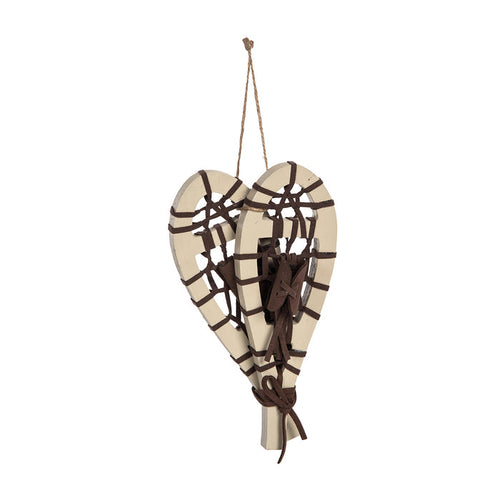 A White Snowshoe Ornament.
