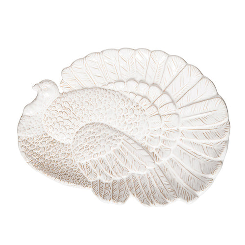 A White Turkey Platter.