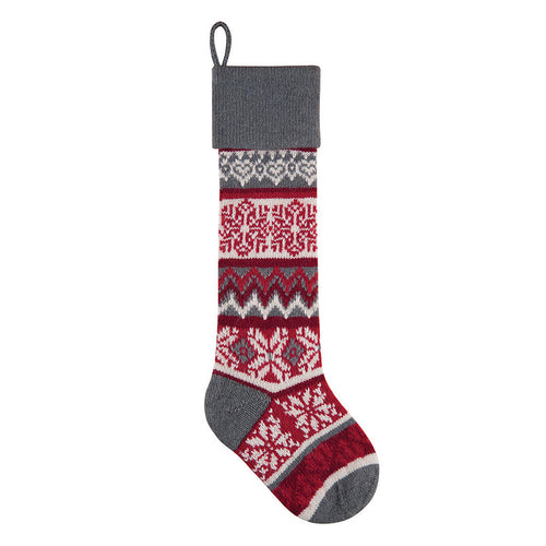 A Winter Snowflake Stocking.