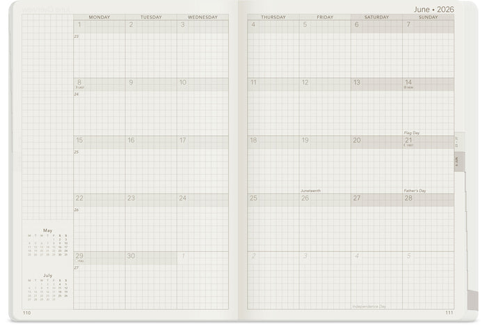 Wonderland222 2026 A5 All-In-One Unstacked Planner