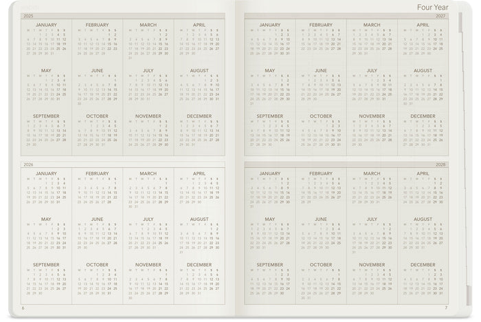 Wonderland222 2026 A5 Core Horizontal Planner