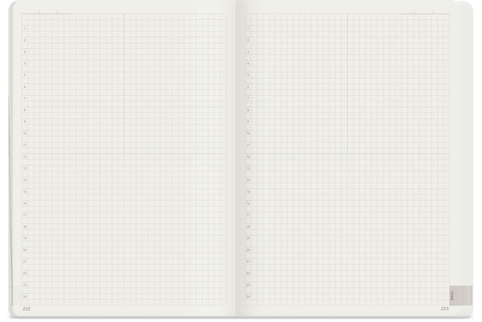 Wonderland222 2026 A5 Core Horizontal Planner
