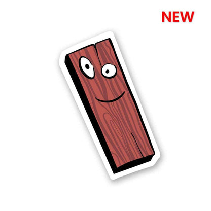 Wood Board Sticker - Stickers | STICK IT UP