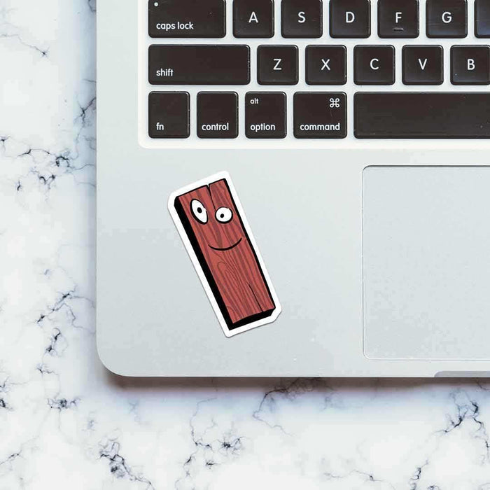 Wood Board Sticker - Stickers | STICK IT UP