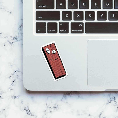 Wood Board Sticker - Stickers | STICK IT UP