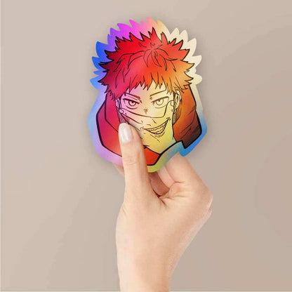 Yuji Holographic Stickers - Holographic stickers | STICK IT UP